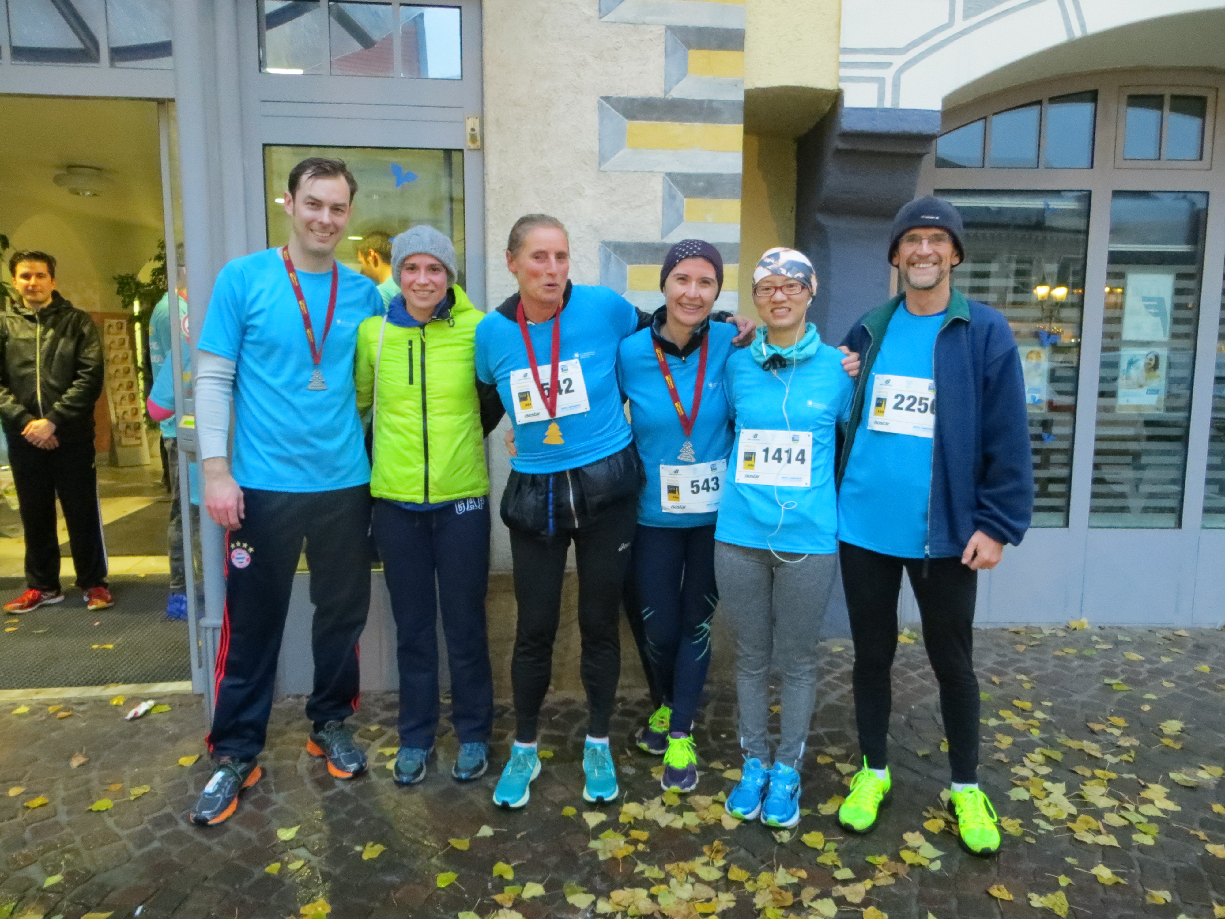 IIASA Runners at Adventlauf