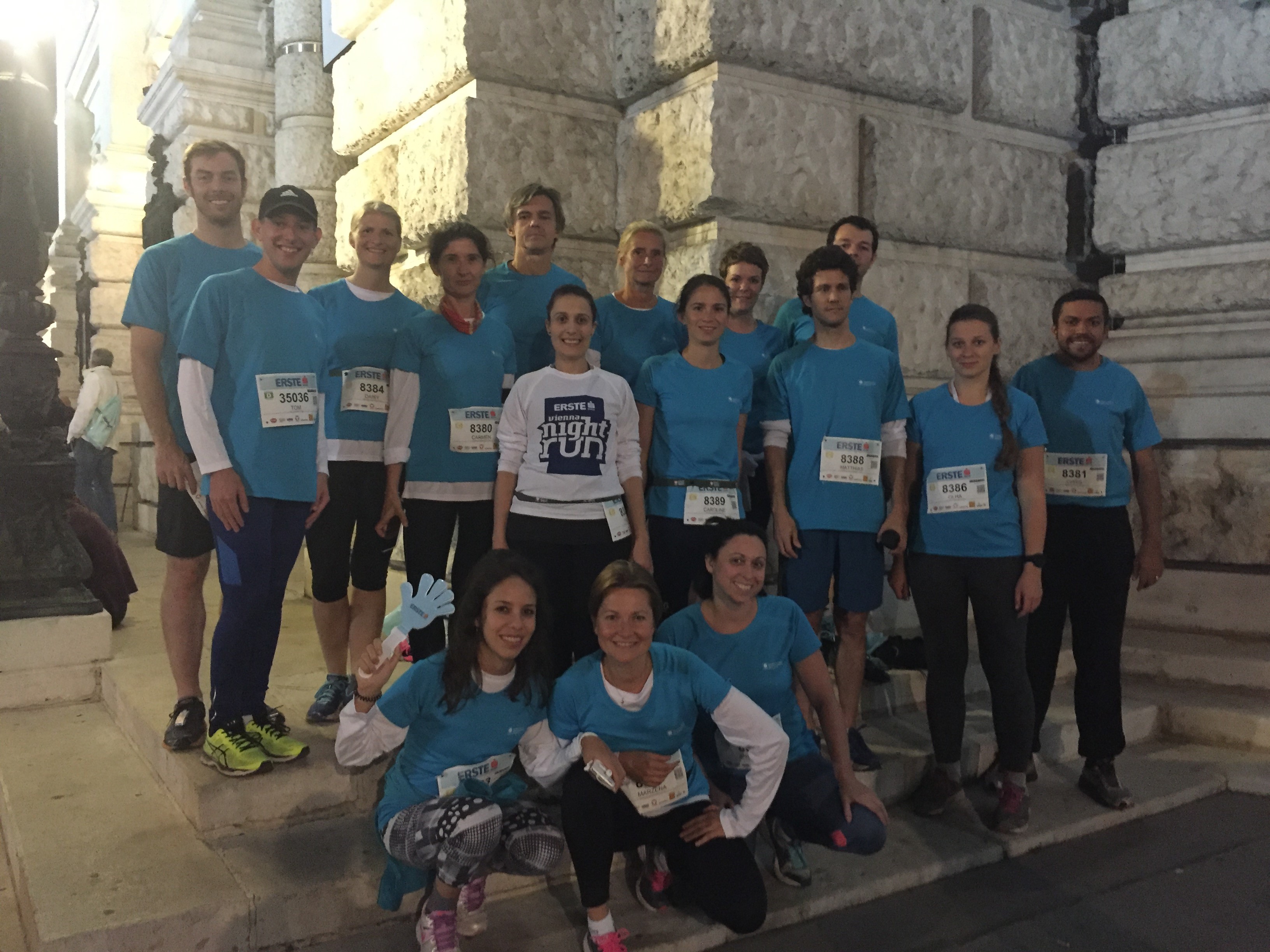 Vienna Night Run 2016 - IIASA teams